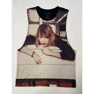 RARE Taylor Swift 1989 Era Official Merch Muscle Tank Top Music Swifties sz XL